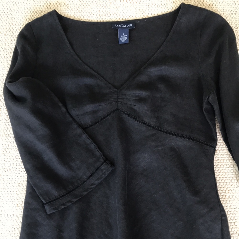 Ann Taylor Linen Top - Picture 4 of 7